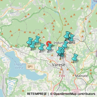 Mappa Via Lazzaro Papi, 21100 Varese VA, Italia (2.84231)