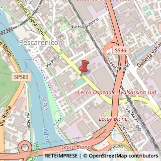 Mappa Corso Carlo Alberto, 17/A, 23900 Lecco, Lecco (Lombardia)