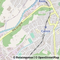 Map Canzo