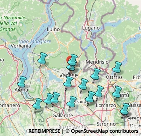 Mappa 21056 Induno Olona VA, Italia (17.16421)