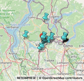 Mappa 21056 Induno Olona VA, Italia (9.589)