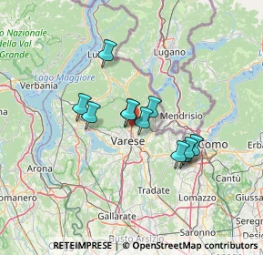 Mappa 21056 Induno Olona VA, Italia (9.85545)