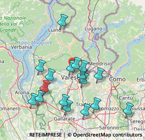 Mappa 21056 Induno Olona VA, Italia (14.91647)