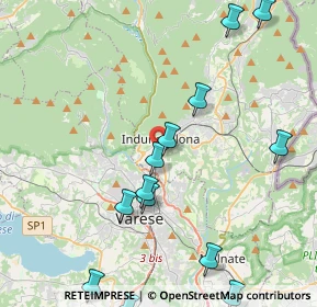 Mappa 21056 Induno Olona VA, Italia (5.365)