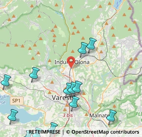 Mappa 21056 Induno Olona VA, Italia (5.87429)