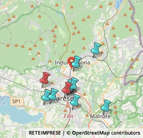 Mappa 21056 Induno Olona VA, Italia (3.47)