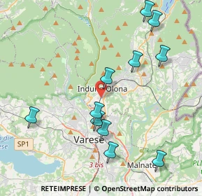 Mappa 21056 Induno Olona VA, Italia (4.33273)