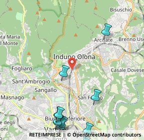 Mappa 21056 Induno Olona VA, Italia (3.29929)