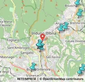 Mappa 21056 Induno Olona VA, Italia (2.87545)