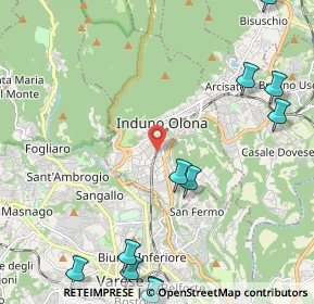 Mappa 21056 Induno Olona VA, Italia (3.03909)