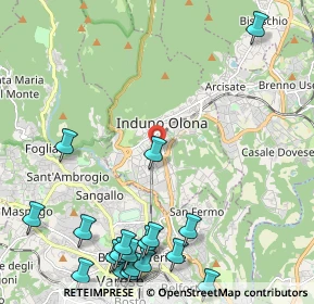 Mappa 21056 Induno Olona VA, Italia (3.02421)