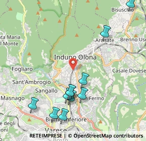 Mappa 21056 Induno Olona VA, Italia (2.29545)