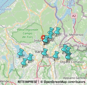 Mappa 21056 Induno Olona VA, Italia (6.38769)