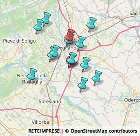 Mappa Via Madonnetta, 31010 Mareno di Piave TV, Italia (5.56286)