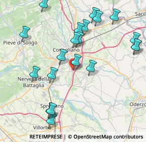 Mappa Via Madonnetta, 31010 Mareno di Piave TV, Italia (9.0525)