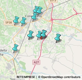 Mappa Via Madonnetta, 31010 Mareno di Piave TV, Italia (3.08154)