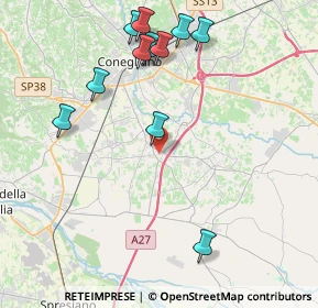 Mappa Via Madonnetta, 31010 Mareno di Piave TV, Italia (4.48091)