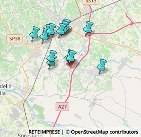 Mappa Via Madonnetta, 31010 Mareno di Piave TV, Italia (3.17714)