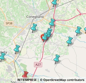 Mappa Via Madonnetta, 31010 Mareno di Piave TV, Italia (4.48)