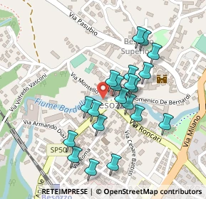 Mappa Via Montello, 21023 Besozzo VA, Italia (0.203)