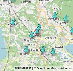 Mappa Via Montello, 21023 Besozzo VA, Italia (2.87588)