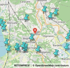 Mappa Via Montello, 21023 Besozzo VA, Italia (2.8905)