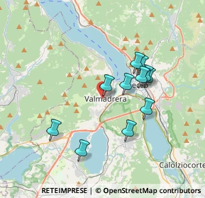 Mappa Via F. Petrarca, 23868 Valmadrera LC, Italia (3.12364)