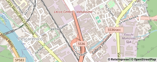 Mappa Lecco