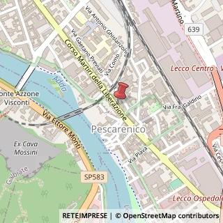 Mappa Corso Martiri della Liberazione, 139, 23900 Lecco, Lecco (Lombardia)