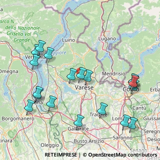 Mappa Via Robarello, 21100 Varese VA, Italia (19.24105)