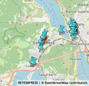 Mappa Via dell' Asilo, 23868 Valmadrera LC, Italia (2.0535)