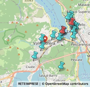 Mappa Via dell' Asilo, 23868 Valmadrera LC, Italia (1.95)