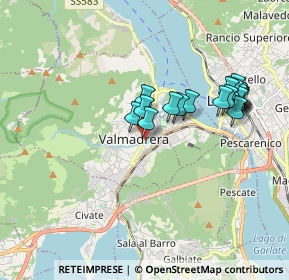 Mappa Via 25 Aprile, 23868 Valmadrera LC, Italia (1.744)