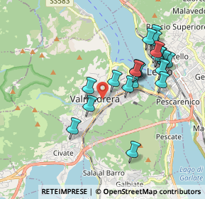 Mappa Via 25 Aprile, 23868 Valmadrera LC, Italia (1.807)