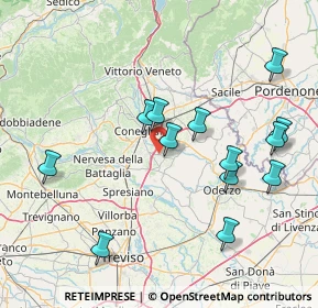 Mappa 31010 Mareno di Piave TV, Italia (16.11154)