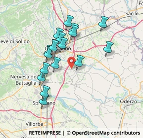 Mappa 31010 Mareno di Piave TV, Italia (6.49111)