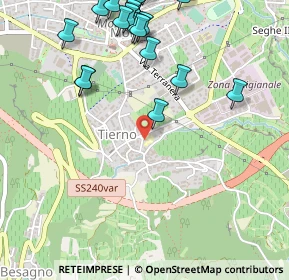 Mappa Via Cooperazione, 38065 Mori TN, Italia (0.664)