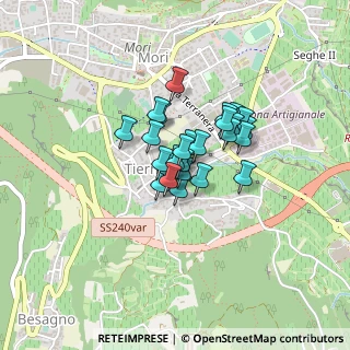 Mappa Via Cooperazione, 38065 Mori TN, Italia (0.24231)