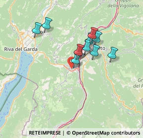 Mappa Via Cooperazione, 38065 Mori TN, Italia (5.60091)