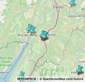Mappa Via Cooperazione, 38065 Mori TN, Italia (25.68188)