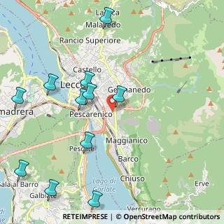 Mappa Via Masaccio, 23900 Lecco LC, Italia (2.51273)