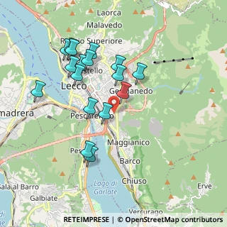 Mappa Via Masaccio, 23900 Lecco LC, Italia (1.81765)
