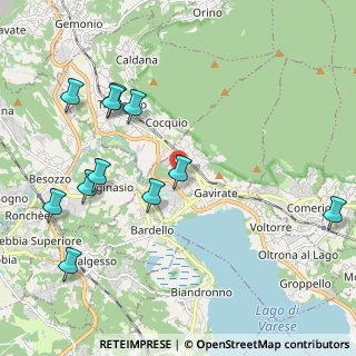 Mappa Via dei Ciclamini, 21026 Gavirate VA, Italia (2.35182)