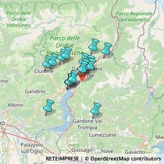 Mappa Via Valle, 25050 Pian Camuno BS, Italia (9.24412)