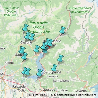 Mappa Via Valle, 25050 Pian Camuno BS, Italia (14.49474)