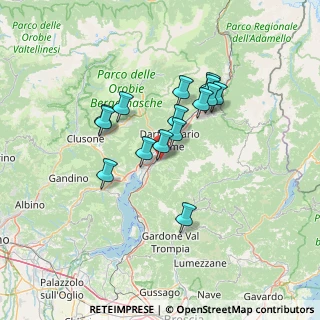 Mappa Via Valle, 25050 Pian Camuno BS, Italia (11.04133)
