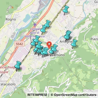 Mappa Via Valle, 25050 Pian Camuno BS, Italia (0.788)