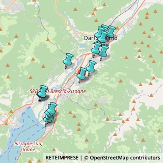 Mappa Via Valle, 25050 Pian Camuno BS, Italia (4.02412)