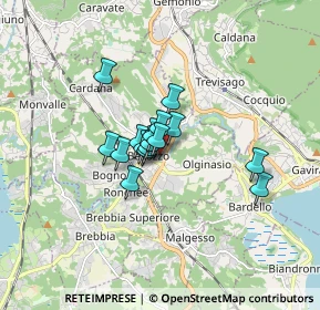 Mappa Via Domenico De Bernardi, 21023 Besozzo VA, Italia (0.96)