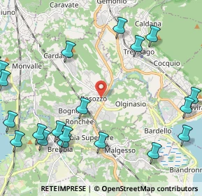 Mappa Via Domenico De Bernardi, 21023 Besozzo VA, Italia (2.9555)